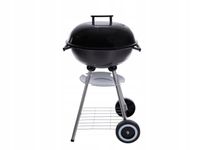 GRILL 39CM WĘGLOWY OKRĄGŁY Z POKRYWĄ I POKROWCEM GEKO G80512