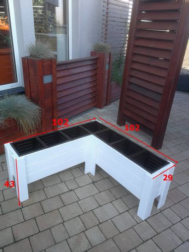 Donica Narożna W4 Surowa na Arena.pl