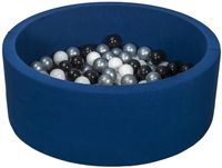 Suchy basen dla dziecka z piłeczkami 150sz granatowy ZABAWA w DOMU OGRODZIE