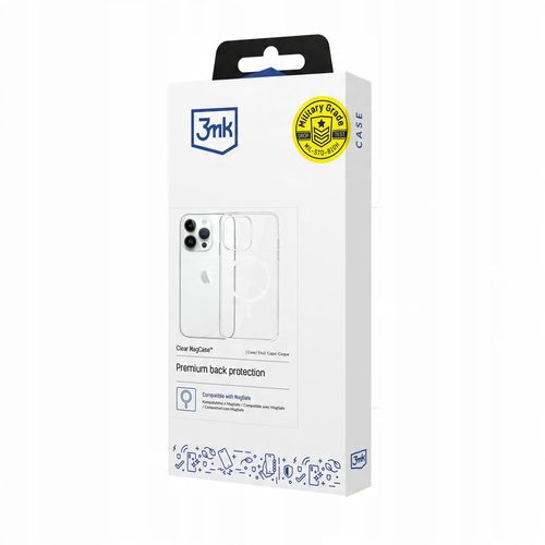Etui plecki cover z MagSafe na Apple iPhone 14 Pro Max - 3mk Clear MagCase na Arena.pl