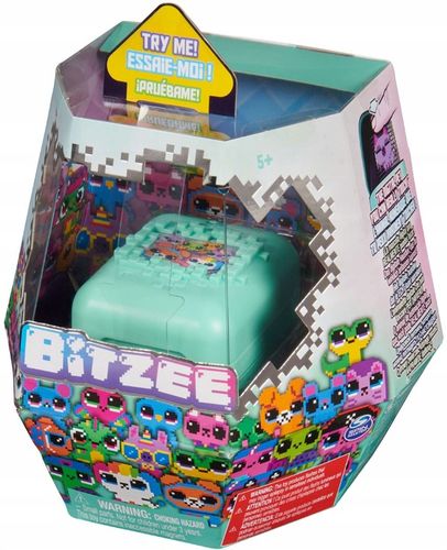 BITZEE INTERAKTYWNE ZWIERZĄTKO CYFROWE HOLOGRAM MIĘTOWE na Arena.pl