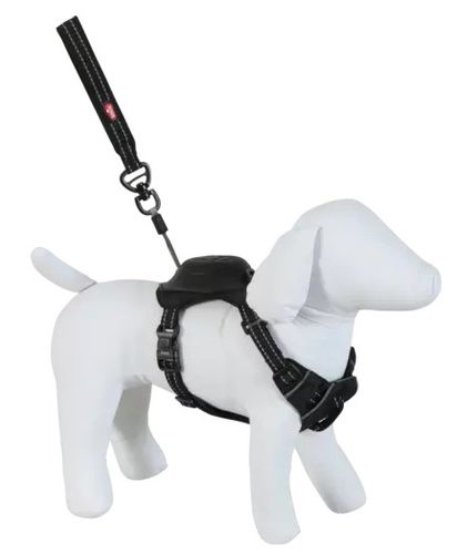 Szelki dla psa z wbudowaną smyczą automatyczną Zolux Easyride L czarne na Arena.pl