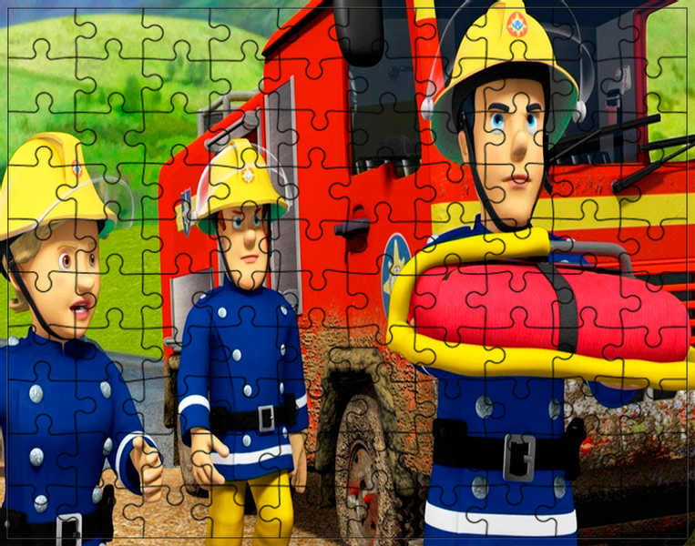 Puzzle Strażak Sam zdjęcie 1