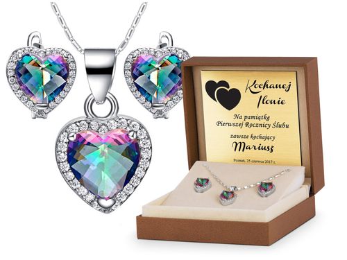 KOMPLET SWAROVSKI ELEMENTS GRAWER PREZENT VA122 na Arena.pl