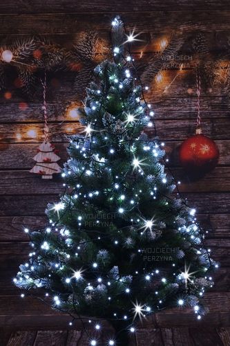 LAMPKI CHOINKOWE 500 LED 35M ZEWNĘTRZNE NA CHOINKĘ OŚWIETLENIE ŚWIĄTECZNE na Arena.pl