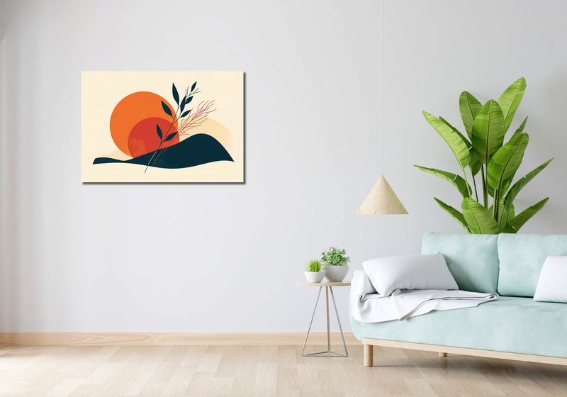 Obraz 90x60cm Zmierzch w Ciszy zdjęcie 2
