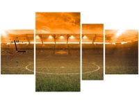 70CM 120CM OBRAZ 4 ELEM STADION BLASKU SŁOŃCA ŚCIENNY