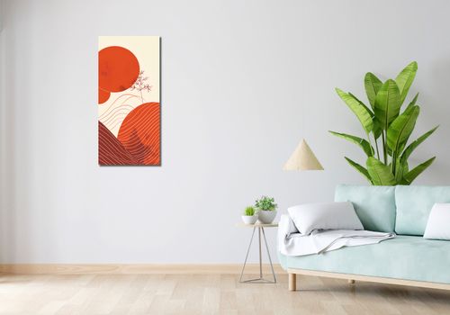 Obraz 40x90cm Ciepło Czerwieni na Arena.pl