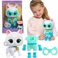 DISNEY JUNIOR SUPERKOTY SUPER KITTIES INTERAKTYWNA FIGURKA BITSY/KIZIA 20CM