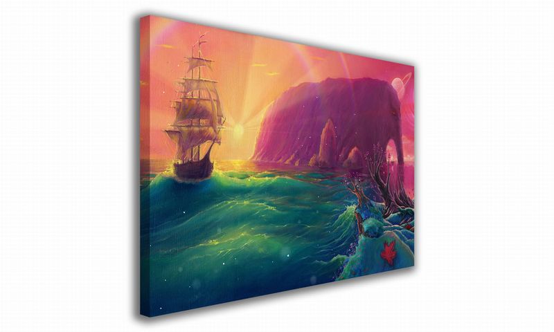 OBRAZ NA PŁÓTNIE 119 Kraina marzeń 30x20cm zdjęcie 1