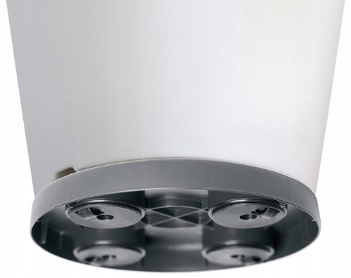 Platforma jezdna okrągła IPMR400 | Antracyt, Kształt Okrągły, Wymiary 39x4.5 cm, Kolor Antracyt, Prosperplast na Arena.pl