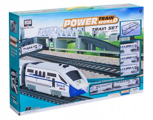 Kolejka elektryczna OGROMNY TOR MOST TUNEL 914cm Pociąg na baterie XXL na Arena.pl