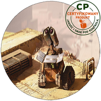 Opłatek na tort Wall-e