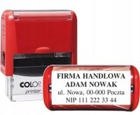 PIECZĄTKA automatyczna 47x18 COLOP C30 firma handlowa twoje dane nazwisko