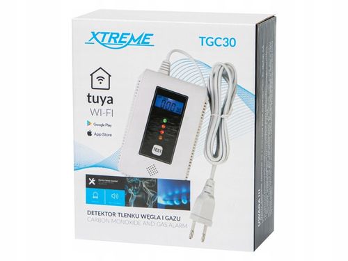 CZUJNIK CZADU I GAZU 2W1 DETEKTOR TLENKU WĘGLA CO METAN BUTAN WIFI TUYA na Arena.pl