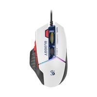 Myszka przewodowa A4Tech Bloody W95MAX sensor optyczny biały