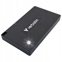 Dysk SSD zewnętrzny Verbatim Metal Mini SSD 1TB USB-C 3.2 Gen 2x2 czarny