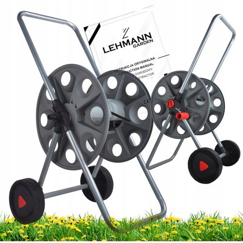 WÓZEK NA WĄŻ OGRODOWY Lehmann ZWIJACZ BĘBEN NA 45M 1/2" lub 25M na Arena.pl
