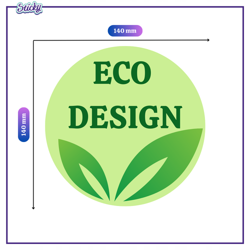 Naklejka ecodesign na kocioł, na piec na Arena.pl