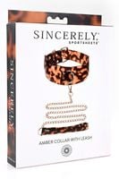 sportsheets amber collar and leash