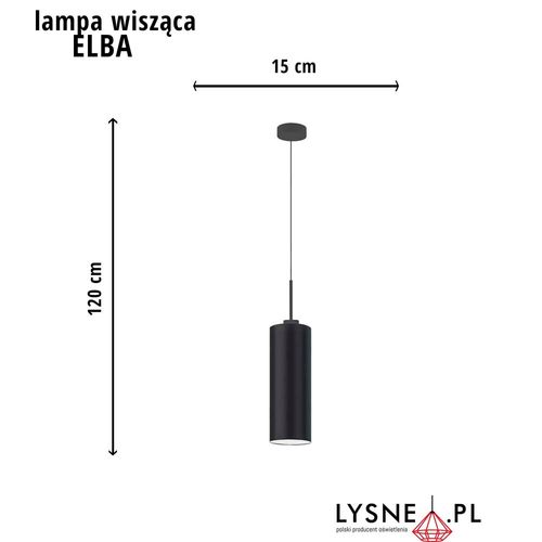 Zwis ELBA abażur tuba na Arena.pl
