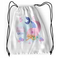 Plecak Sportowy Szkolny Dla Gai Córki Dziecka Z Nadrukiem Ze Zdjęciem