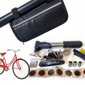 ZESTAW NAPRAWCZY DO ROWERU klucze do naprawy łatki KLEJ POMPKA
