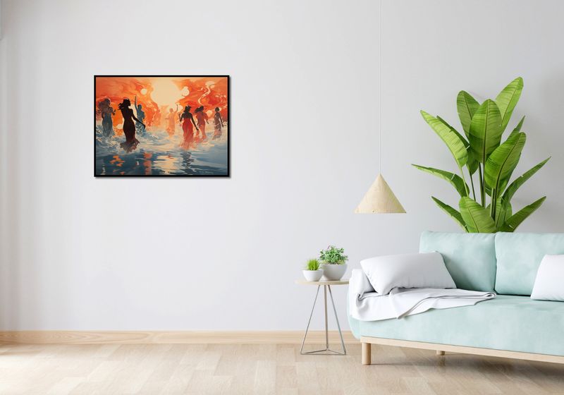 Plakat 80x60cm Taneczny Żar zdjęcie 4