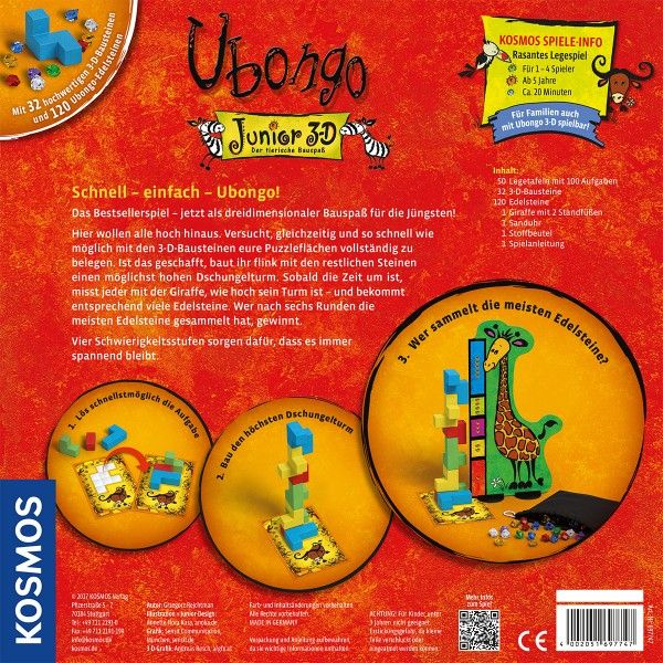 Ubongo Junior 3D Egmont zdjęcie 8