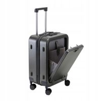 WALIZKA Kabinowa CZARNA LAPTOP ABS Odporna 38L