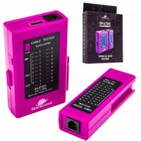 Tester Kabli Sieciowych Miernik LAN RJ45 HDMI SP-LT05 90m