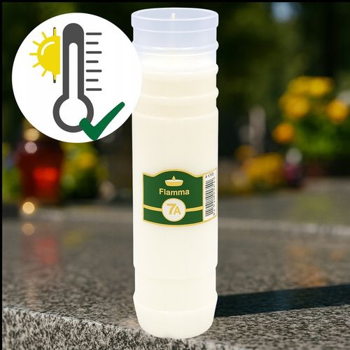 Znicze 12x 7 Dni Wkłady do Zniczy Parafinowe Całoroczne Czyste Wypalanie na Arena.pl