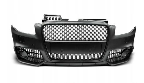 ZDERZAK przedni do AUDI A4 B7 OD 11.2004 DO 2008 ROKU RS STYLE BLACK na Arena.pl