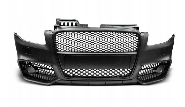 ZDERZAK przedni do AUDI A4 B7 OD 11.2004 DO 2008 ROKU RS STYLE BLACK zdjęcie 2