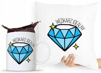 Zestaw Poduszka + Kubek Wędkarza Rybaka Prezent Z Nadrukiem Ze Zdjęciem