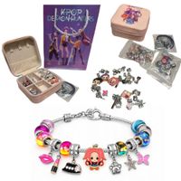 K-POP HUNTERS Zestaw do Robienia Bransoletek Biżuterii Kpop Łowczynie RUMI