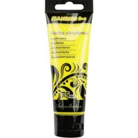 farba akrylowa 75 ml flamingo - żółta