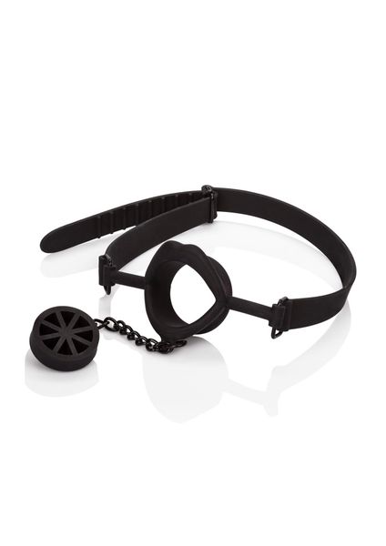 Scandal Silicone Stopper Gag Black zdjęcie 1