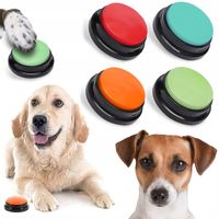 DŹWIĘKOWE MÓWIĄCE PRZYCISKI DO NAGRYWANIA EDUKACYJNE NAUKA ZABAWKA DLA PSA