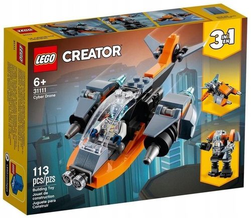 LEGO Creator 3w1 31111 Cyberdron Prezent 113 el. na Arena.pl