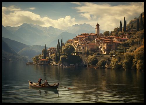 Plakat 84x59,5cm Spokojna Nostalgia na Arena.pl