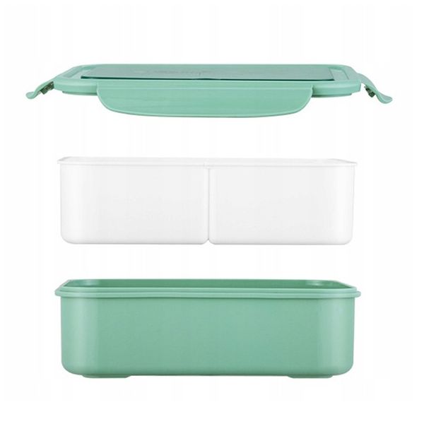 ŚNIADANIÓWKA LUNCHBOX POJEMNIK BOX BENTO 1400ML DZIECKA PUDEŁKO DO SZKOŁY zdjęcie 9