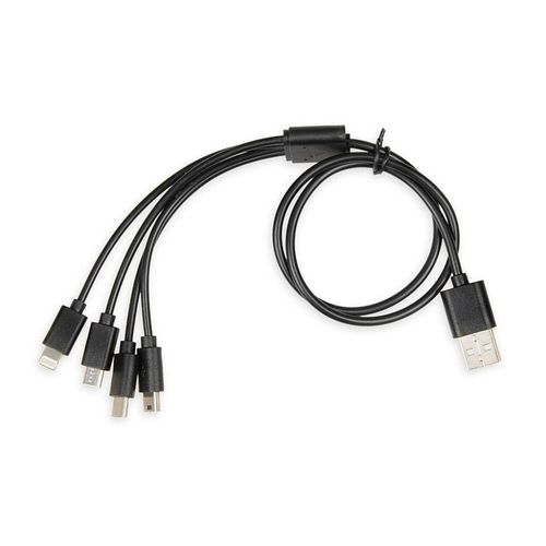 KABEL 4W1 MiniUSB MicroUSB LIGHTNING USB-C 2A na Arena.pl