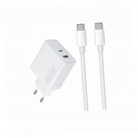 Szybka ładowarka 45W z kablem 1m 2 wejścia do Huawei Mate 20 Pro