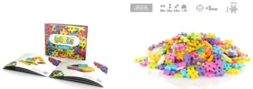 Klocki Meli Konstrukcyjne Basic 600 sztuk +PREZENT na Arena.pl