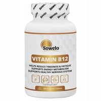 Witamina B12 200 Tabletek – Energia, Układ Nerwowy, Metabolizm – Sowelo
