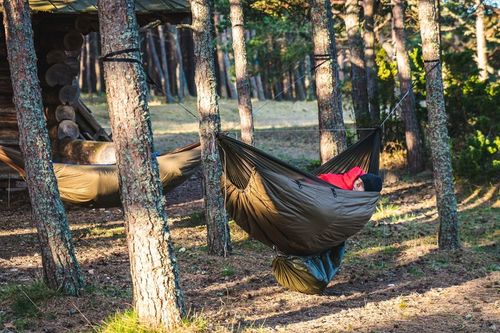 Mini hamak na sprzęt Lesovik Huba mayfly green na Arena.pl