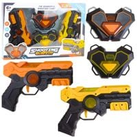 Paintball Laserowy Pistolety Tarcze Na Podczerwień Światła Dźwięki