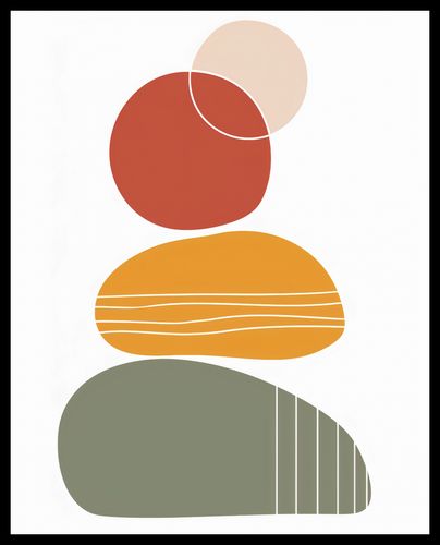 Plakat 40x50cm Formy w Równowadze na Arena.pl