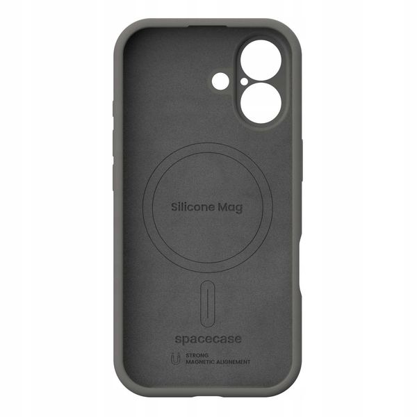 Spacecase Silicone Mag Iphone 17 Gray zdjęcie 10